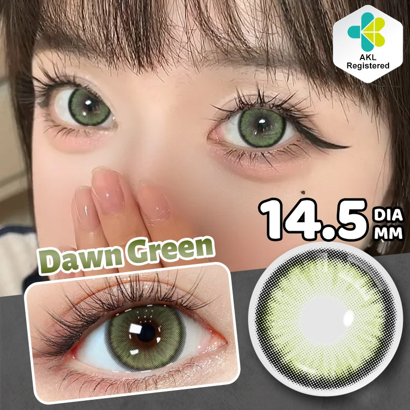 MysticEyes 15.0mm Big Eye Supersize Colored Contact Lenses - Enlarging & Natural Effect (Includes Free Lens Case)
