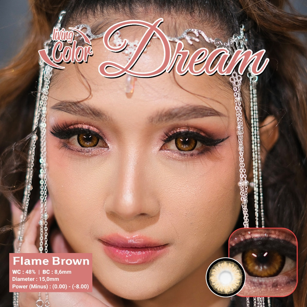 Living Color Dream Softlens - MINUS & NORMAL Diameter 15mm by Irislab