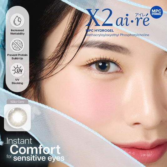 X2 AIRE Softlens - Silky Grey
