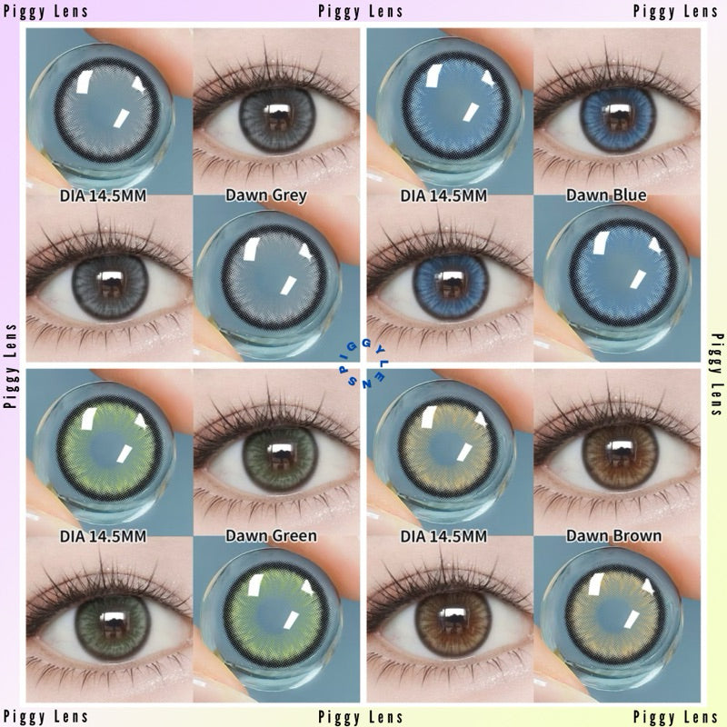 SOFTLENS MYSTICEYES DAWN NORMAL ONLY FREE LENSCASE