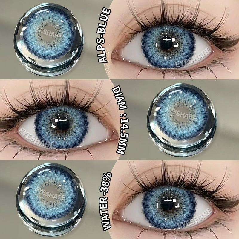 Eyeshare Softlens Vienna Gray 1 Pasang 14.5mm Lensa Kontak