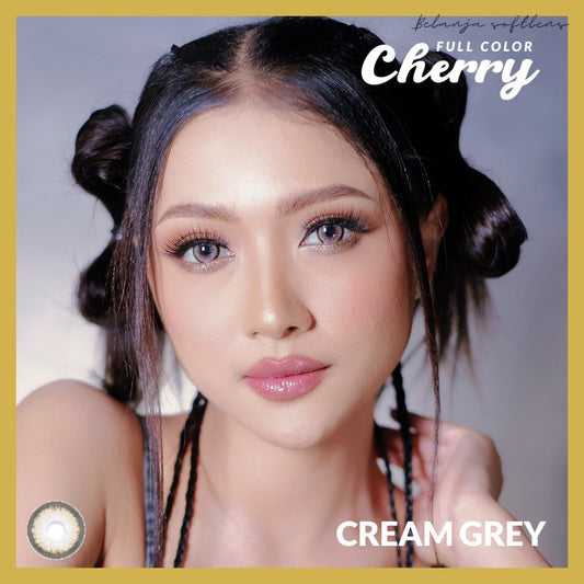SOFTLENS FULL COLOR CHERRY NORMAL & MINUS (-0.50 SD -6.00) BY IRISLAB 14.5MM FREE LENSCASE
