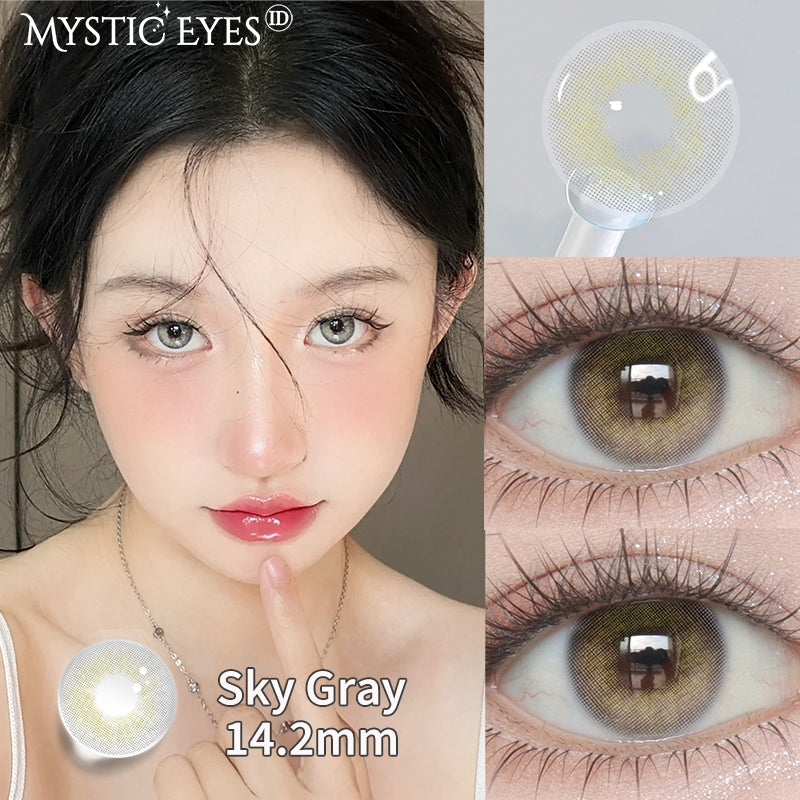 Mysticeyes Magic Series 14.5mm Contact Lenses (1 Pair) - 6 Month Use