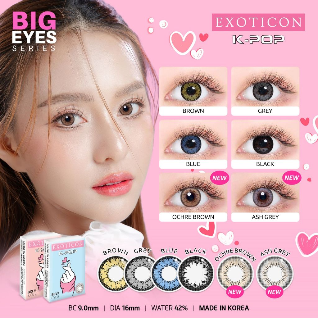 SOFTLENS K-POP NORMAL / KPOP BIG EYES 16MM by  EXOTICON