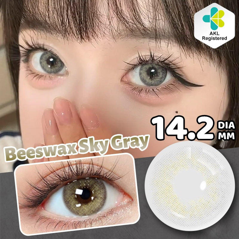MysticEyes 15.0mm Big Eye Supersize Colored Contact Lenses - Enlarging & Natural Effect (Includes Free Lens Case)