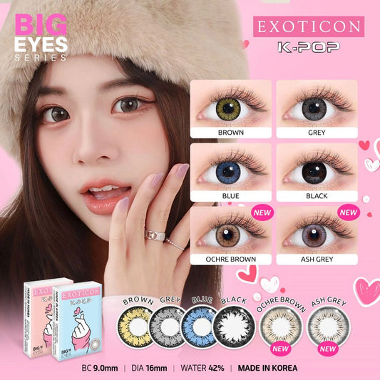 SOFTLENS K-POP NORMAL / KPOP BIG EYES 16MM by  EXOTICON