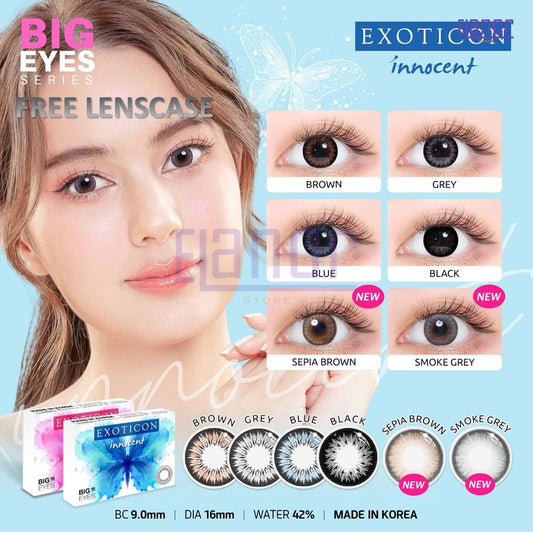 SOFTLENS INNOCENT (NORMAL DAN MINUS (-0.50 s/d -4.00)) BY EXOTICON
