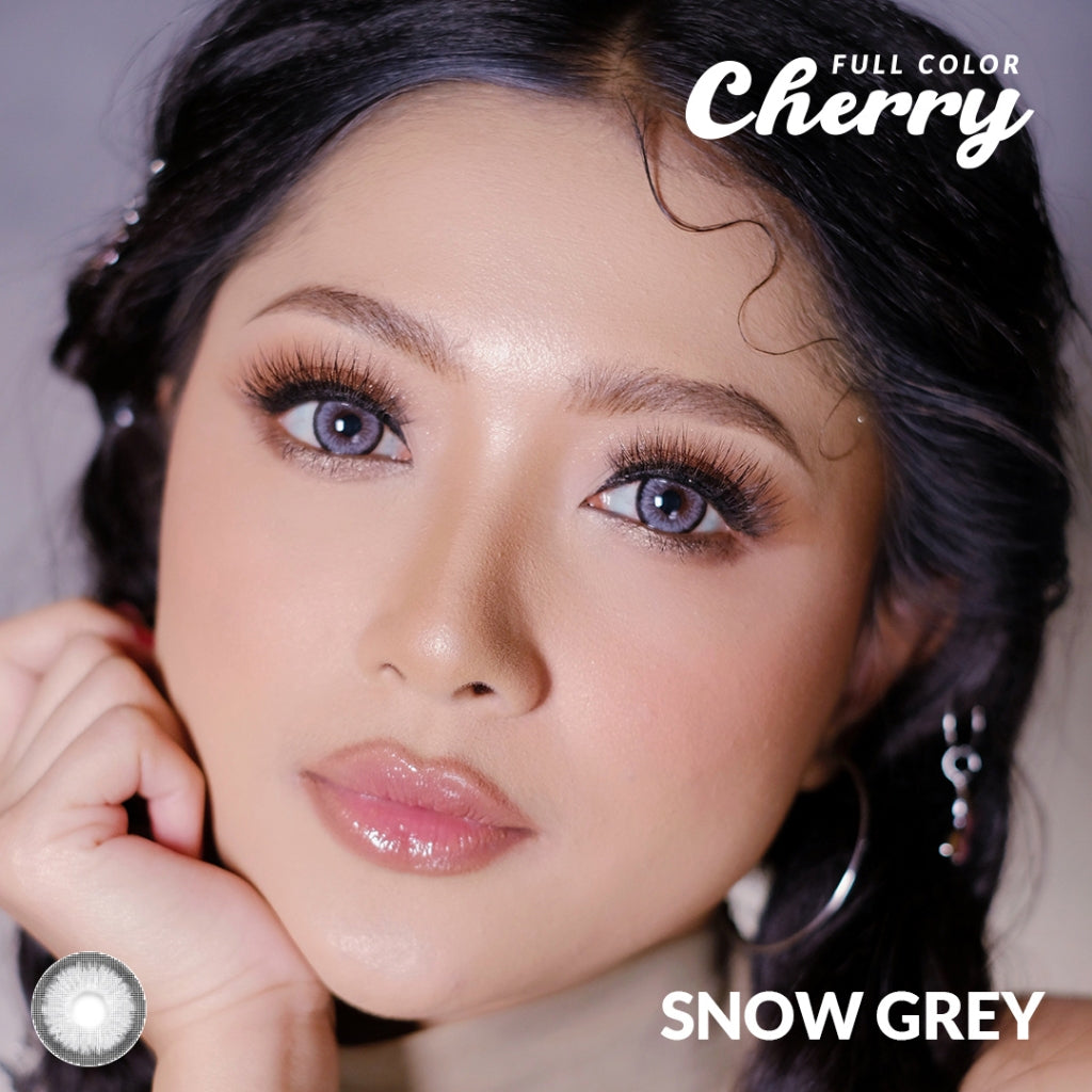 SOFTLENS FULL COLOR CHERRY NORMAL & MINUS (-0.50 SD -6.00) BY IRISLAB 14.5MM FREE LENSCASE
