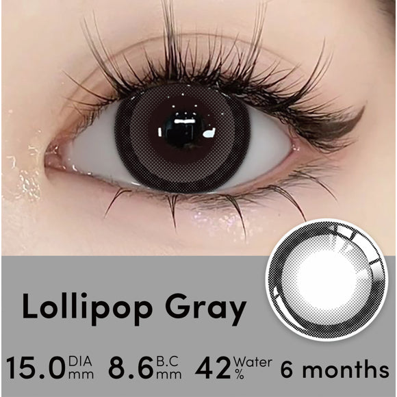 UYAAI Softlens 14.5MM Normal Mata Korea Seri Black Swan Sepasang Lensa Kontak 6 Bulan