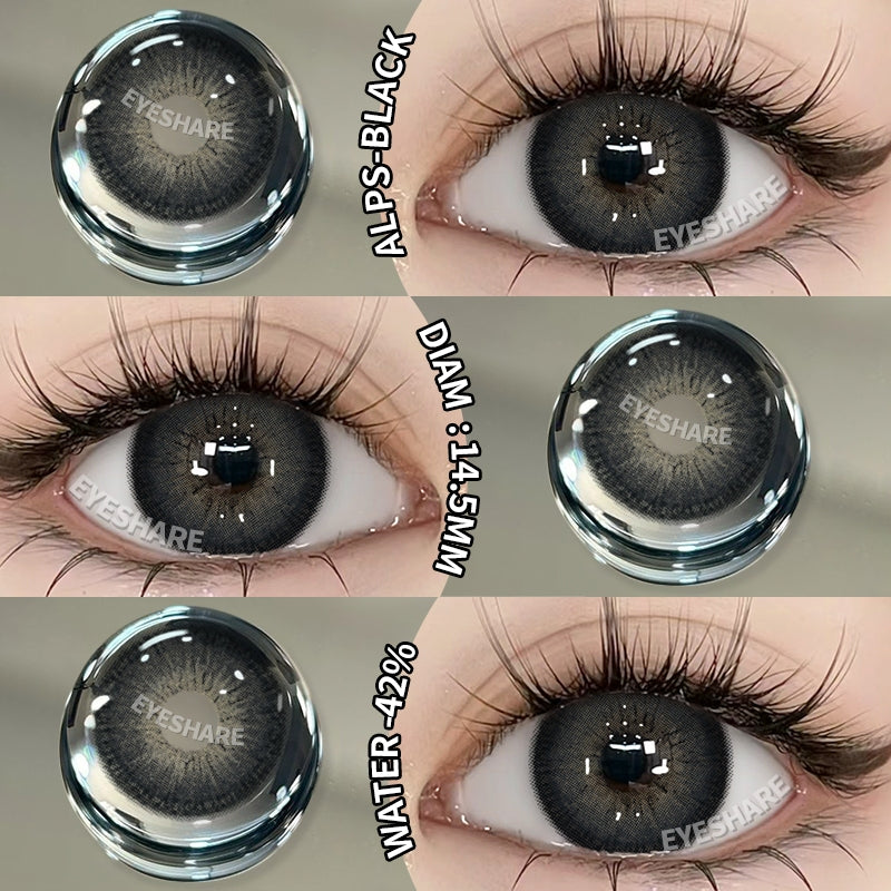 Eyeshare Softlens Vienna Gray 1 Pasang 14.5mm Lensa Kontak