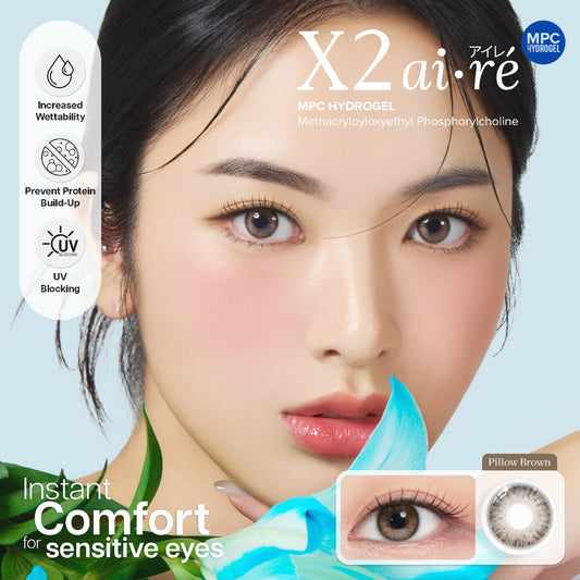 X2 AIRE Softlens - Pillow Brown