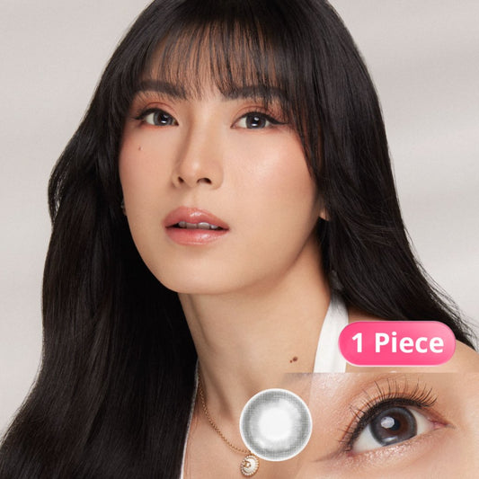 EYELOVIN Softlens OHAN - Mochi Grey - Softlens Premium MPC untuk Mata Sensitif - Efek Big Eye Bisa Normal dan Minus up to -7.00 (1 pc/sebelah)