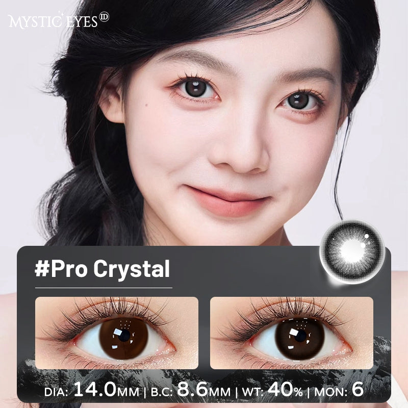 Mysticeyes Softlens Minus (0.00 s/d -6.00) Himalaya Series Blue 14.0MM