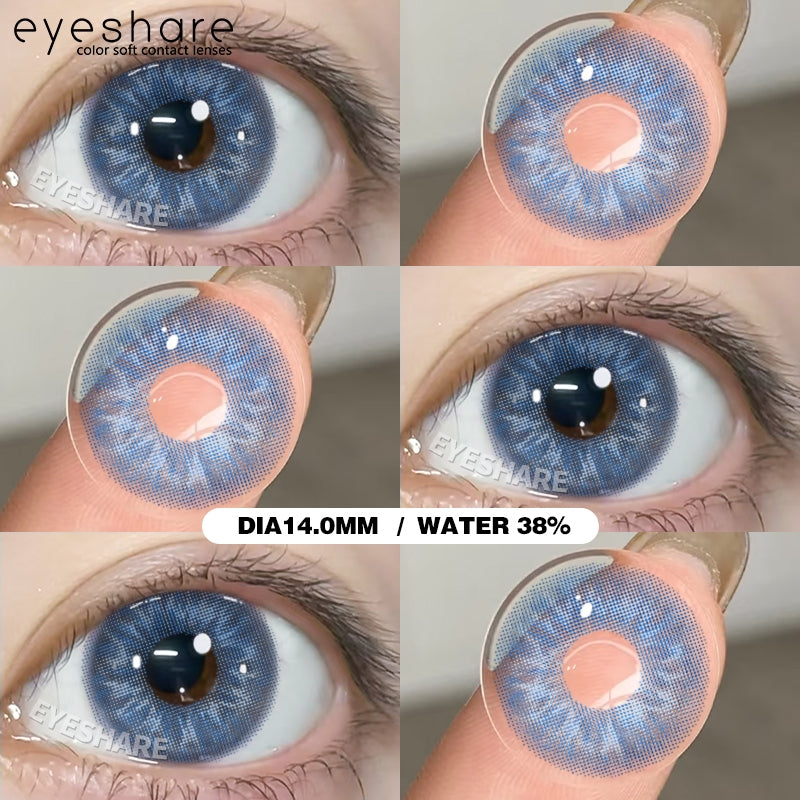 Eyeshare Softlens Vienna Gray 1 Pasang 14.5mm Lensa Kontak