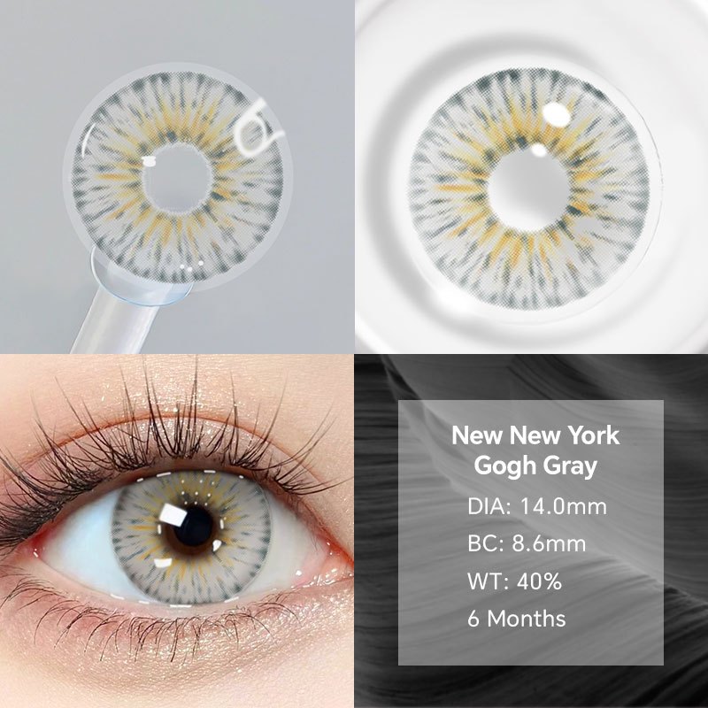 Mysticeyes Polar Lights Series 14.2mm Contact Lenses (1 Pair) - 6 Month Use