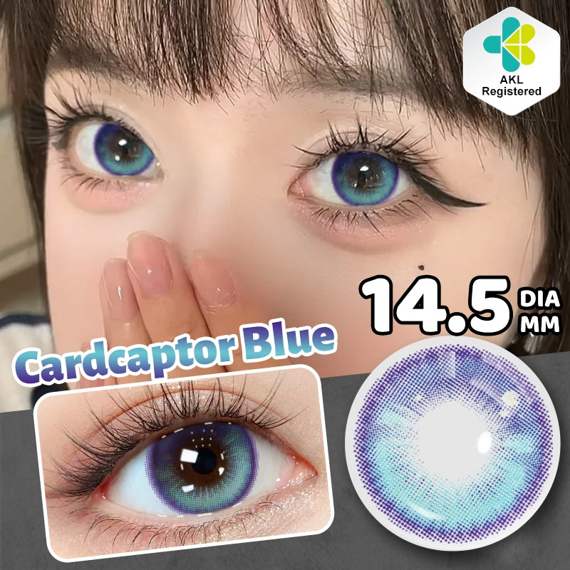 MysticEyes 15.0mm Big Eye Supersize Colored Contact Lenses - Enlarging & Natural Effect (Includes Free Lens Case)