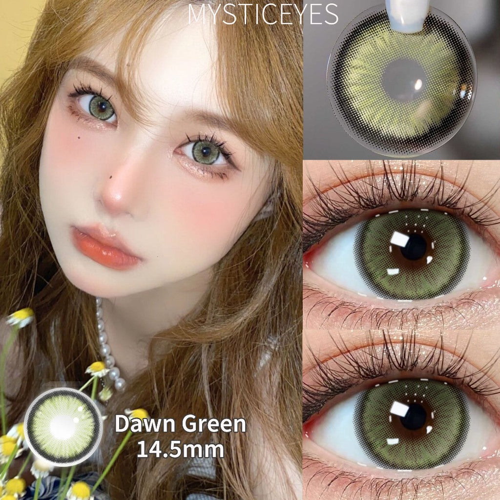 Mysticeyes Magic Series 14.5mm Contact Lenses (1 Pair) - 6 Month Use