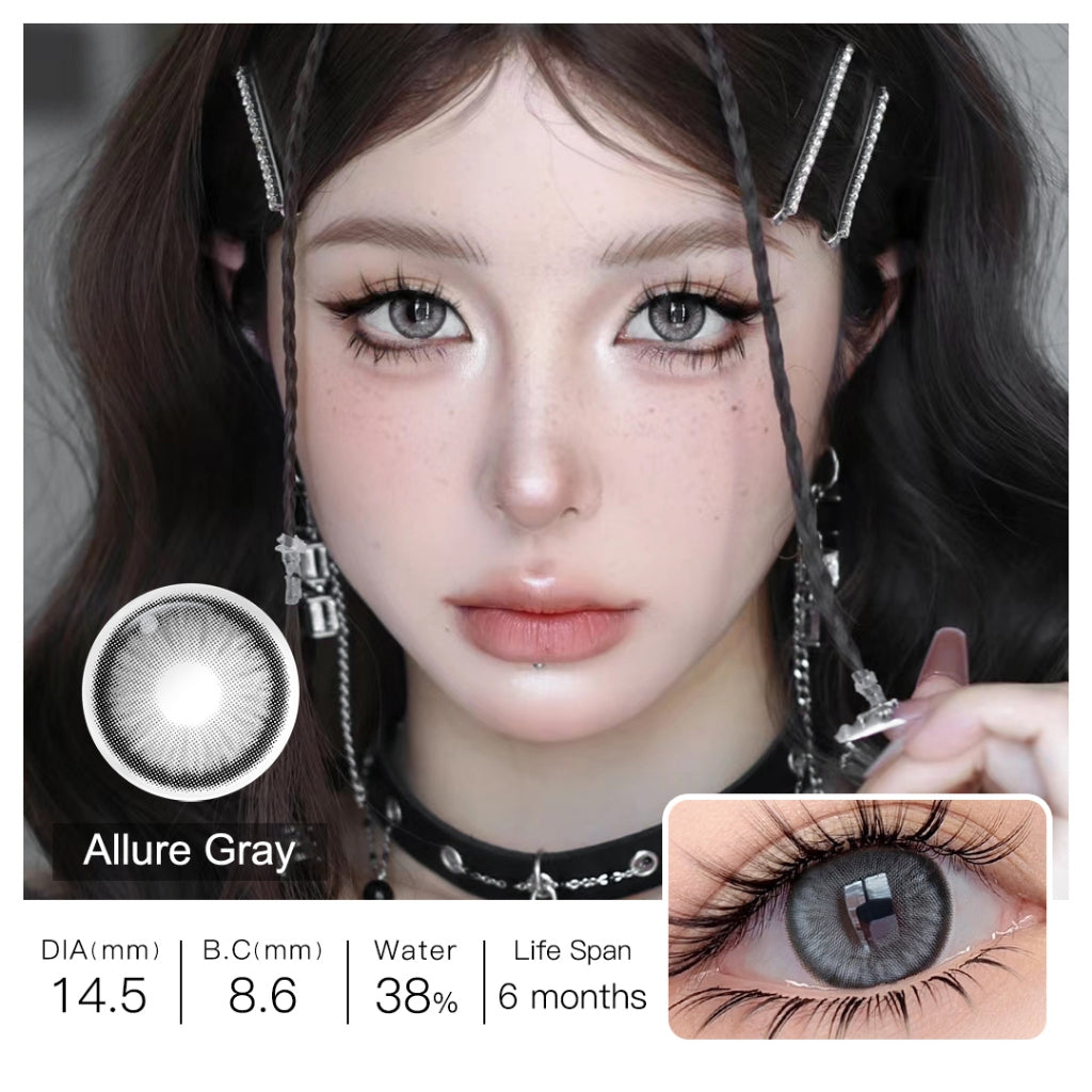 Set isi 3 Magister softlens minus Sepasang softlens+120ml cairan 14.50mm big eyes