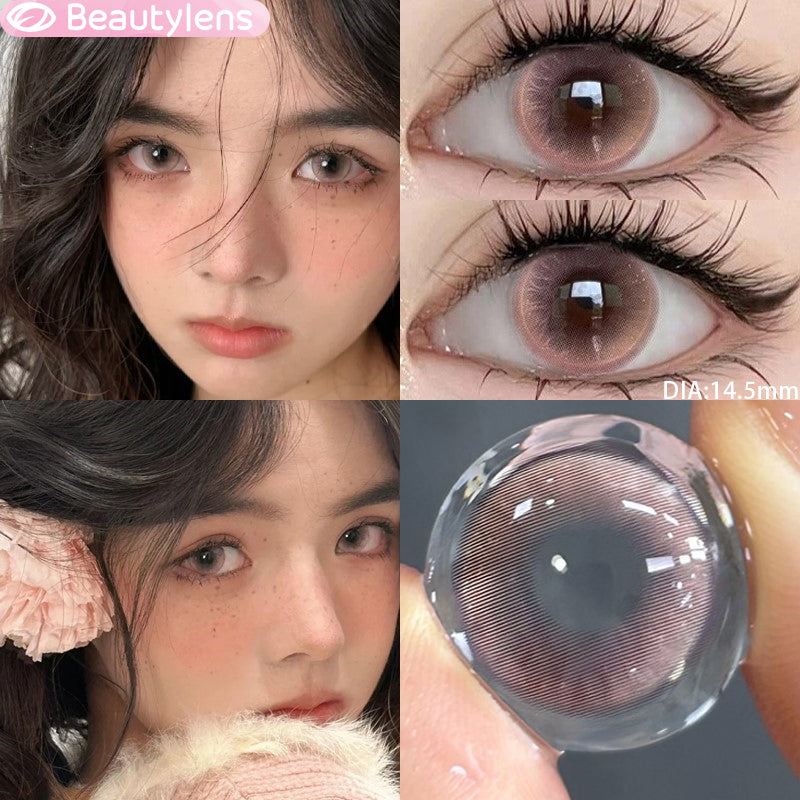 Ballet Pink BEAUTYLENS Colored Contact Lens (Normal / Minus 0.00 to -8.00)