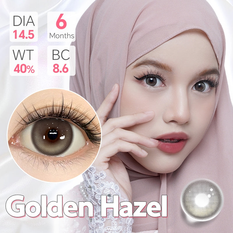 MysticEyes Hydrocor Series Contact Lenses - 14.2mm Diameter, 6 Months Use