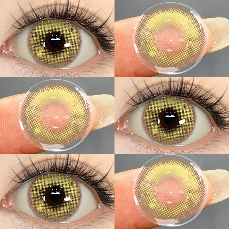 Mysticeyes Polar Lights Series 14.2mm Contact Lenses (1 Pair) - 6 Month Use