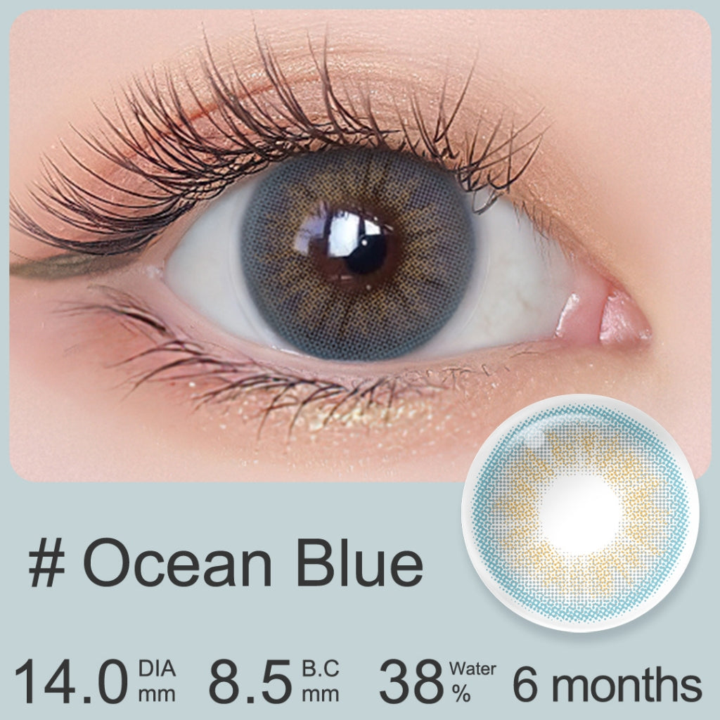 Magister softlens lensa mata,softlens grey soflen ochre brown lensa kontak murah,diameter 14MM softlens softlens mata softlens mata korea