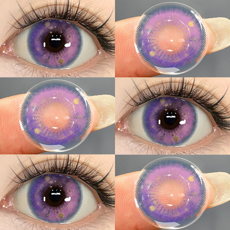Mysticeyes Polar Lights Series 14.2mm Contact Lenses (1 Pair) - 6 Month Use