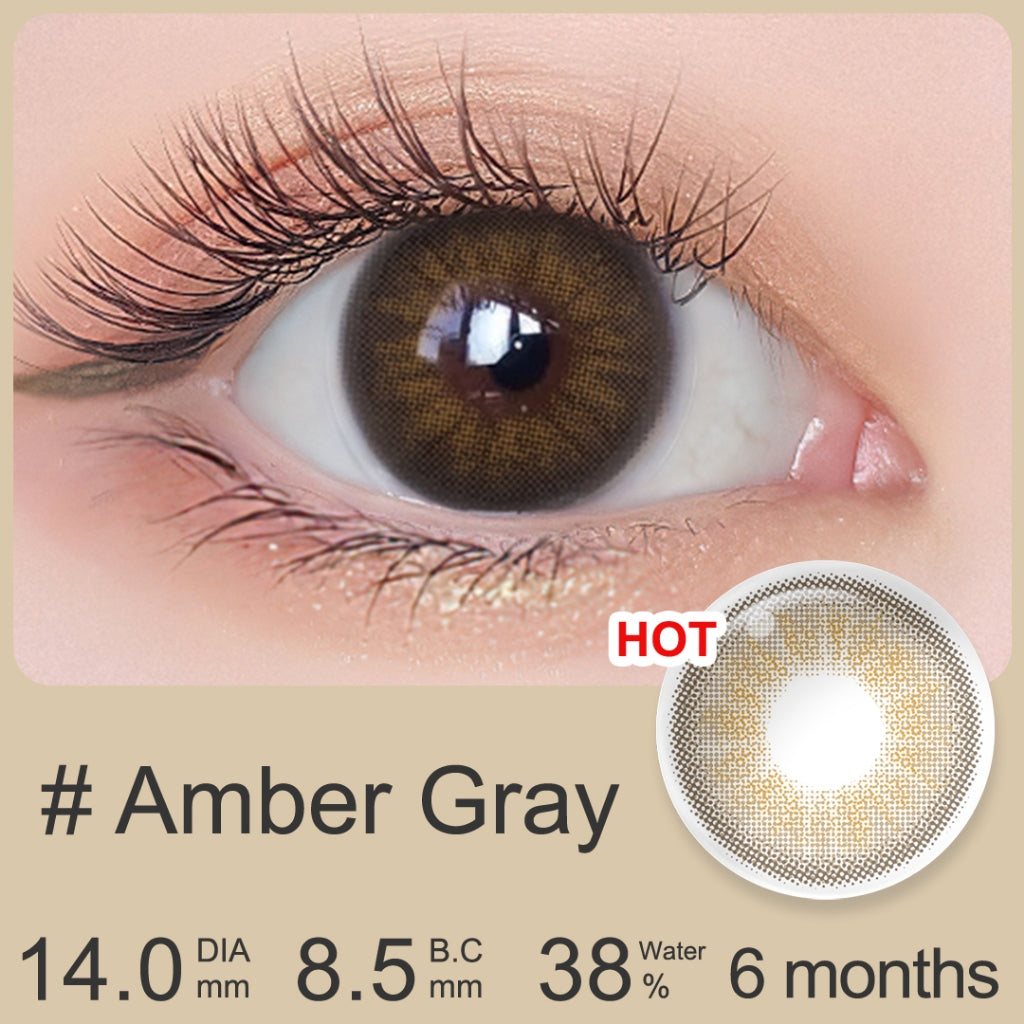Magister softlens lensa mata,softlens grey soflen ochre brown lensa kontak murah,diameter 14MM softlens softlens mata softlens mata korea