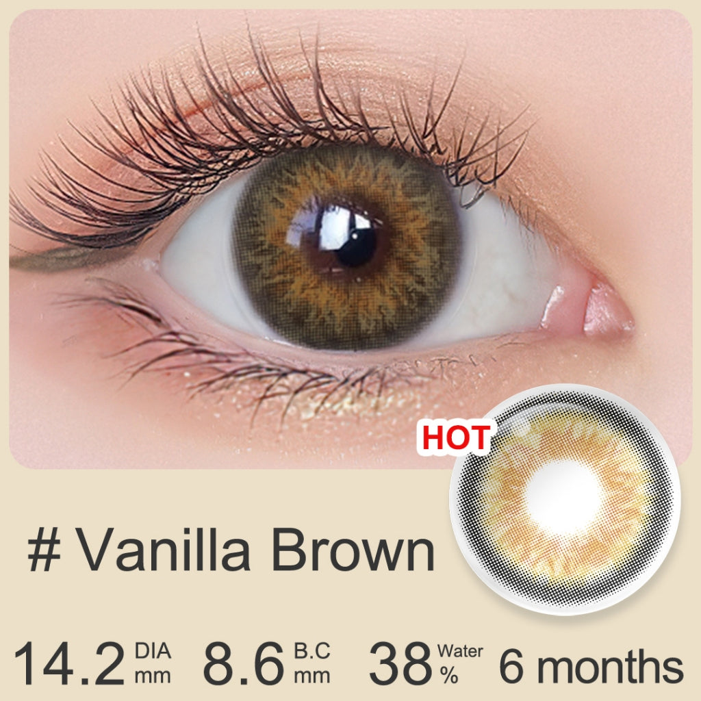 Magister Softlens 14.2 mm Mata Normal softlens grey Lensa Kontak Bergaya Soflens Murah Lensa Warna