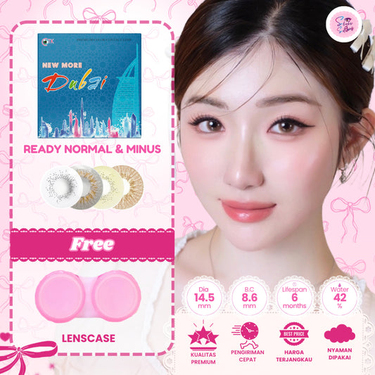SOFTLENS NEW MORE DUBAI by CTK - Normal & Minus s/d -6.00 - GRAY & BROWN SERIES