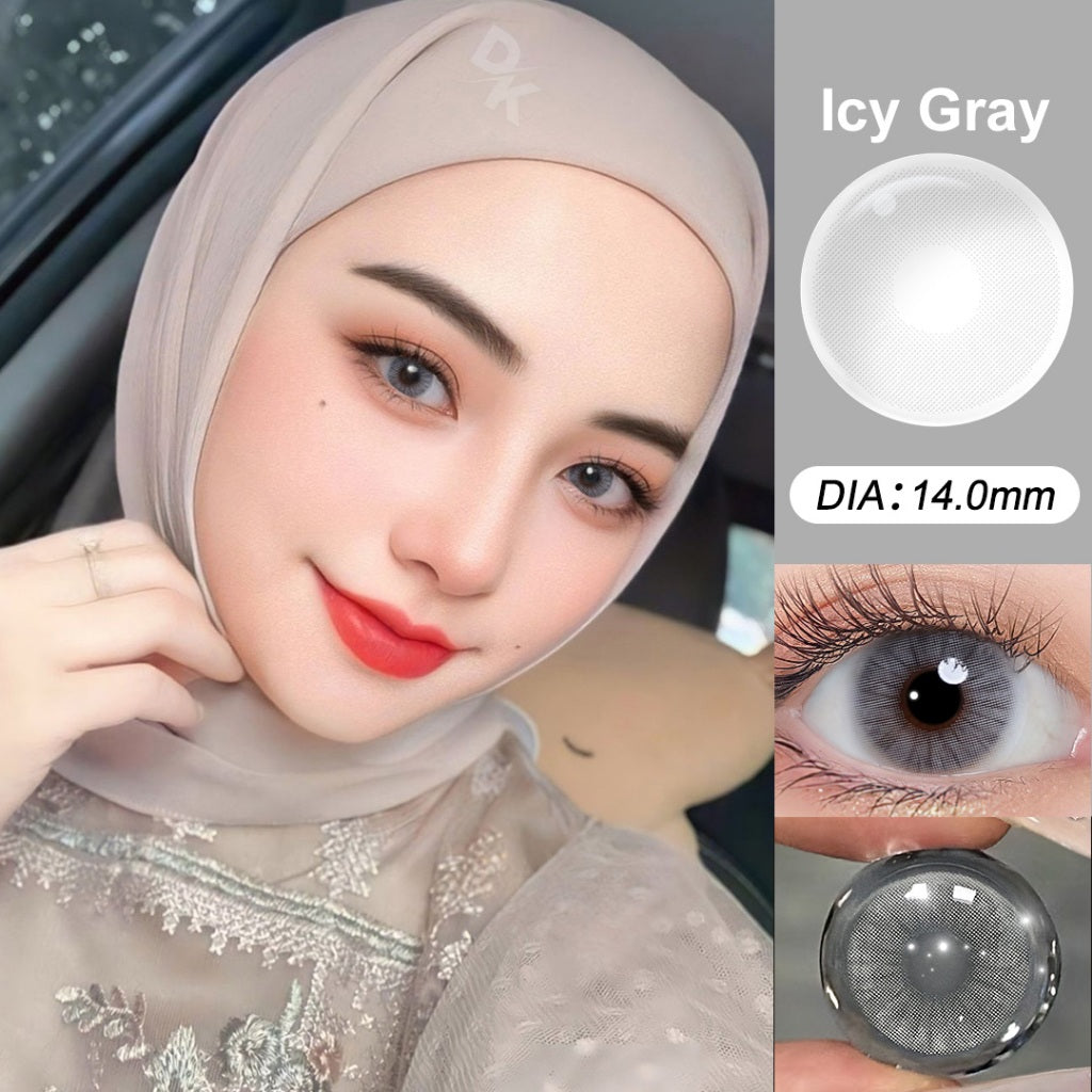 [0.00~-6.00] Magister softlens minus 14 mm nude brown soflen minus OMG Brown Korea Lensa Kontak Bestseller soflens Natural