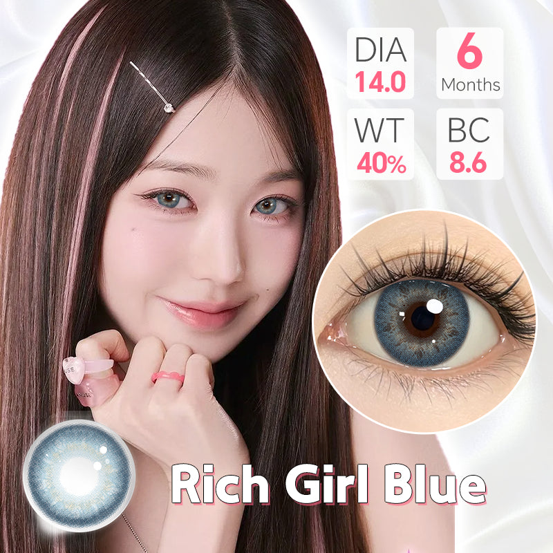 Mysticeyes Softlens Big eyes Series Black 14.5MM