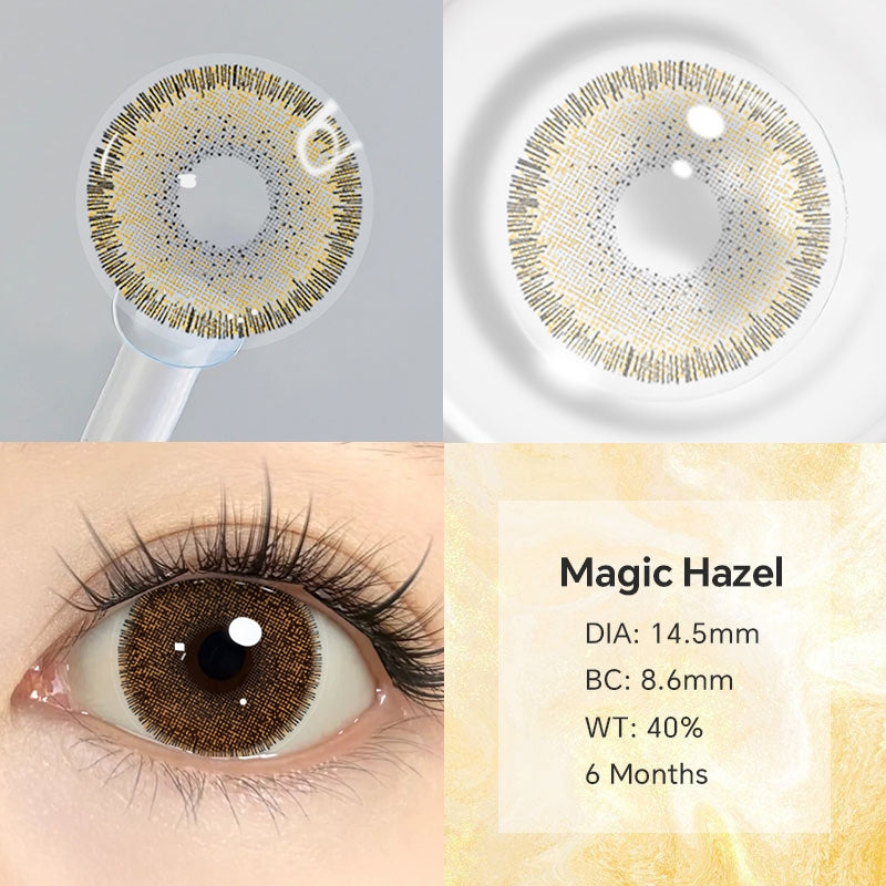 Mysticeyes Polar Lights Series 14.2mm Contact Lenses (1 Pair) - 6 Month Use