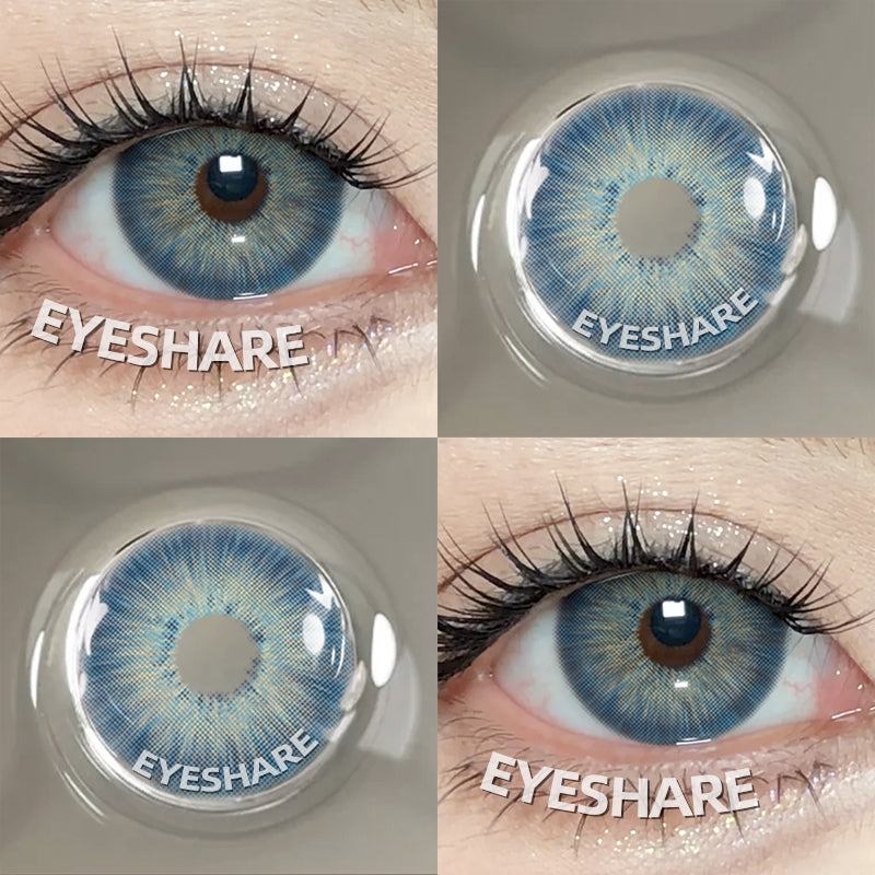 Eyeshare Softlens Minus Estonia Gray 1Pasang 14.5mm Lensa Kontak Minus
