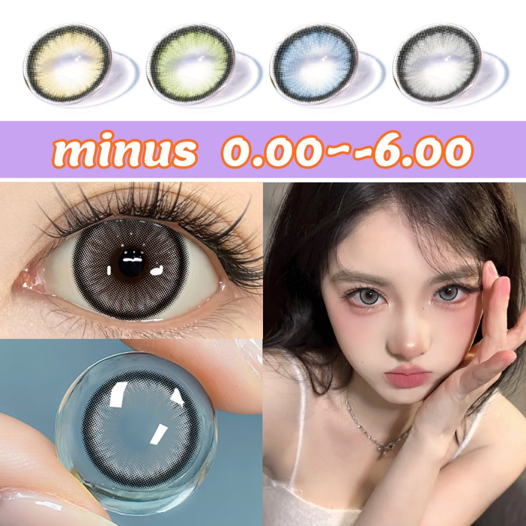 Mysticeyes Softlens Minus (0.00 s/d -6.00) Dawn Series 14.5MM
