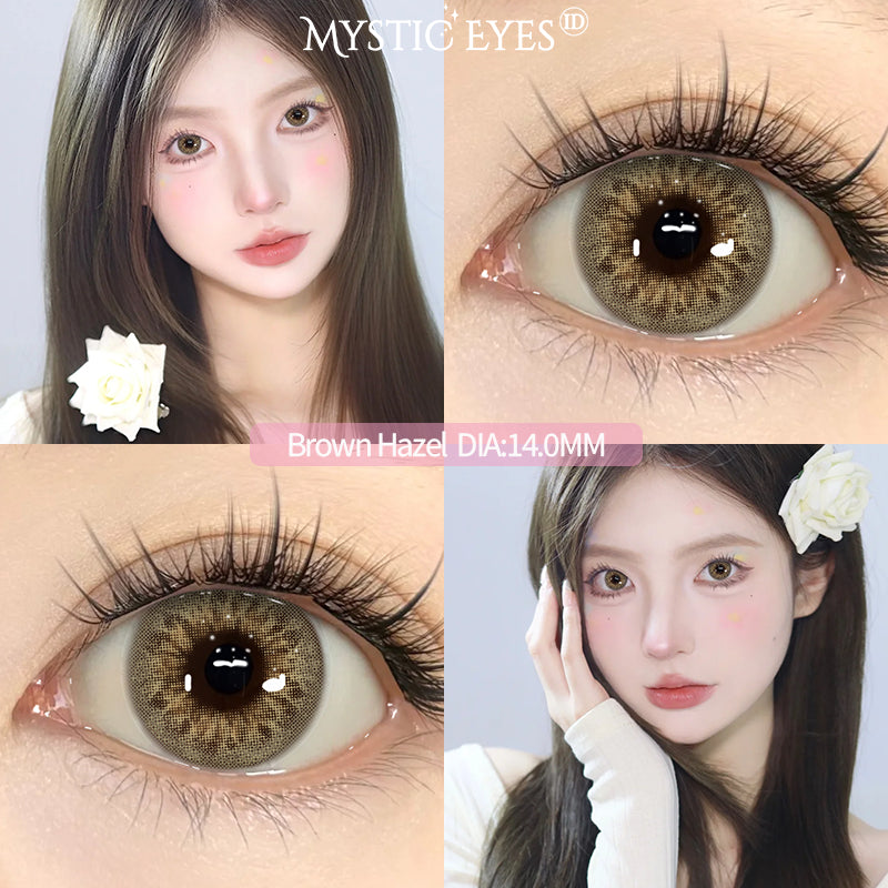 Mysticeyes Softlens Big eyes Series Black 14.5MM