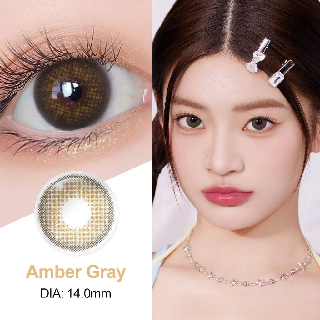 Magister softlens lensa mata,softlens grey soflen ochre brown lensa kontak murah,diameter 14MM softlens softlens mata softlens mata korea