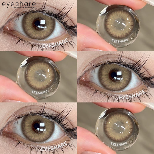 Eyeshare Softlens Minus (0.00~-7.00) Bali Gray Lensa Kontak Softlens Murah