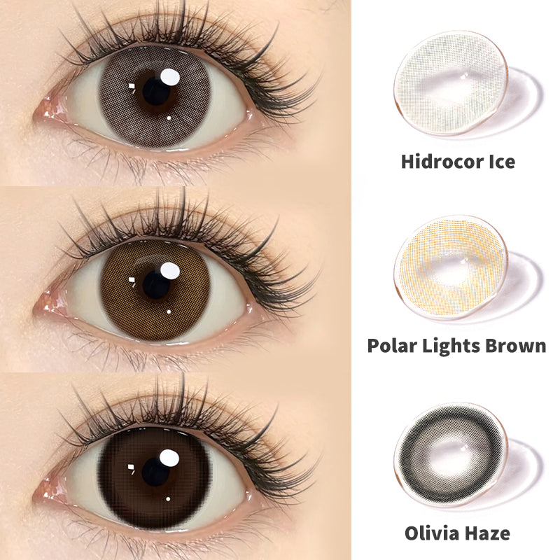 MysticEyes Hydrocor Series Contact Lenses - 14.2mm Diameter, 6 Months Use