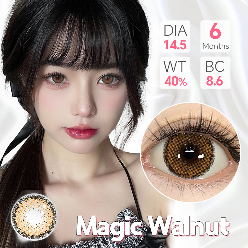 Mysticeyes Magic Series 14.5mm Contact Lenses (1 Pair) - 6 Month Use