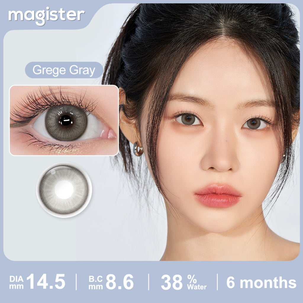 Magister Softlens minus (-1.00 s/d -6 .00) Luna Sweet Brown soflen minus soflens grey 14.50MM
