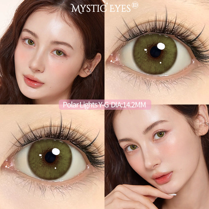 MysticEyes Hydrocor Series Contact Lenses - 14.2mm Diameter, 6 Months Use