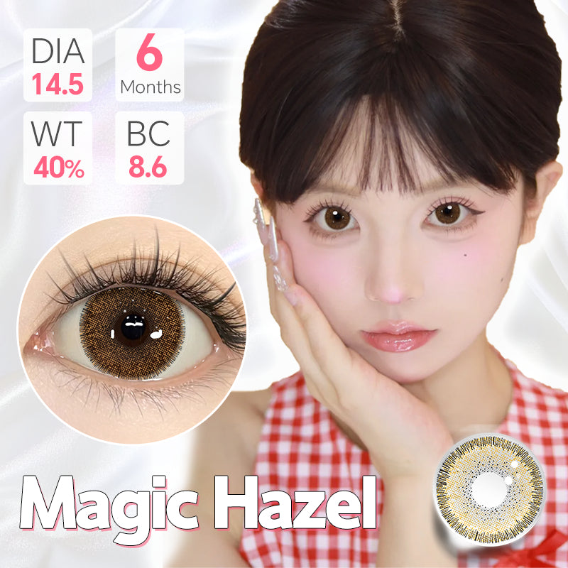 MysticEyes Hydrocor Series Contact Lenses - 14.2mm Diameter, 6 Months Use