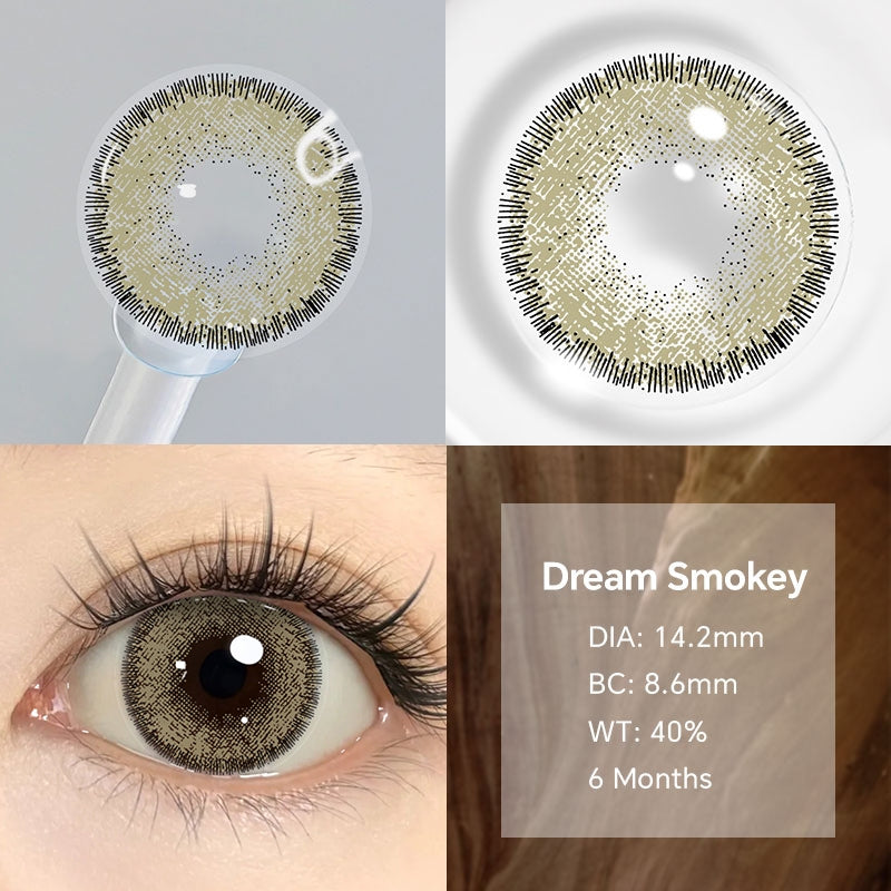 Mysticeyes Polar Lights Series 14.2mm Contact Lenses (1 Pair) - 6 Month Use