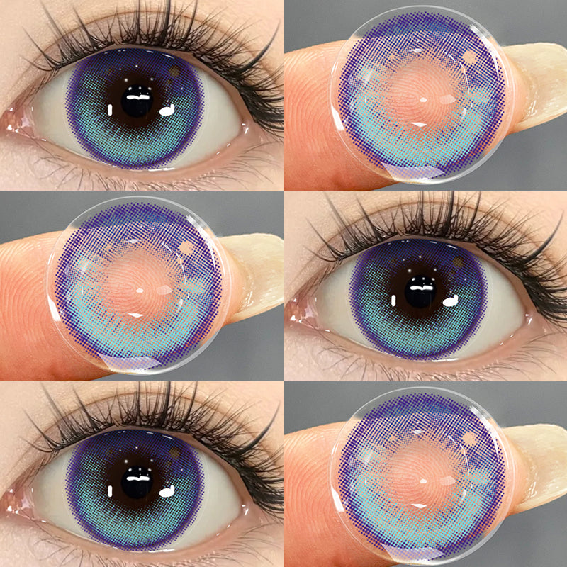 Mysticeyes Polar Lights Series 14.2mm Contact Lenses (1 Pair) - 6 Month Use
