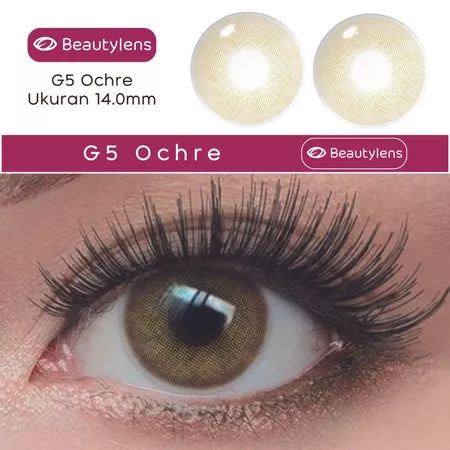 Live18 Hot Kid Pink 14.0mm Beauty Lens - Pink & Brown Colored Contact Lenses (Normal & Minus Power Available)