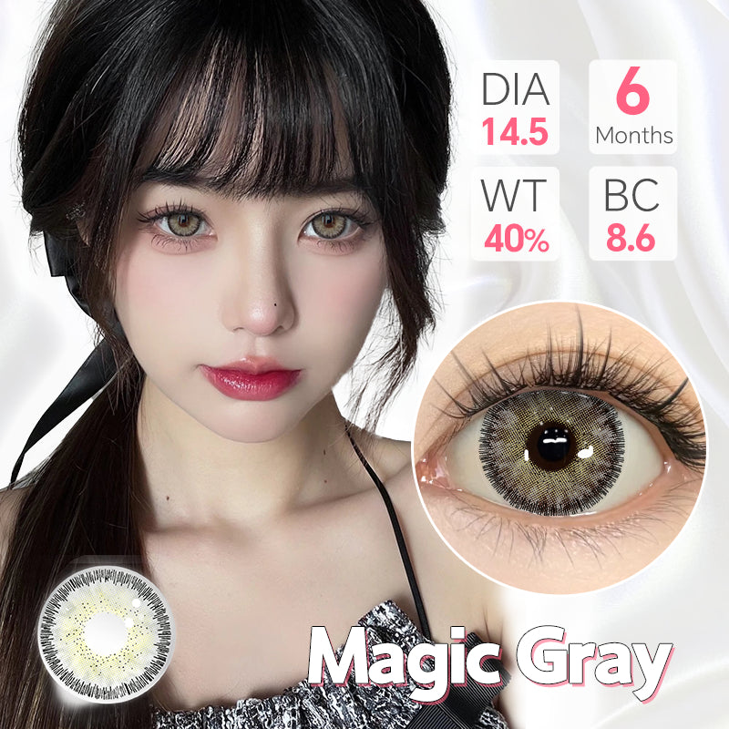 Mysticeyes Magic Series 14.5mm Contact Lenses (1 Pair) - 6 Month Use