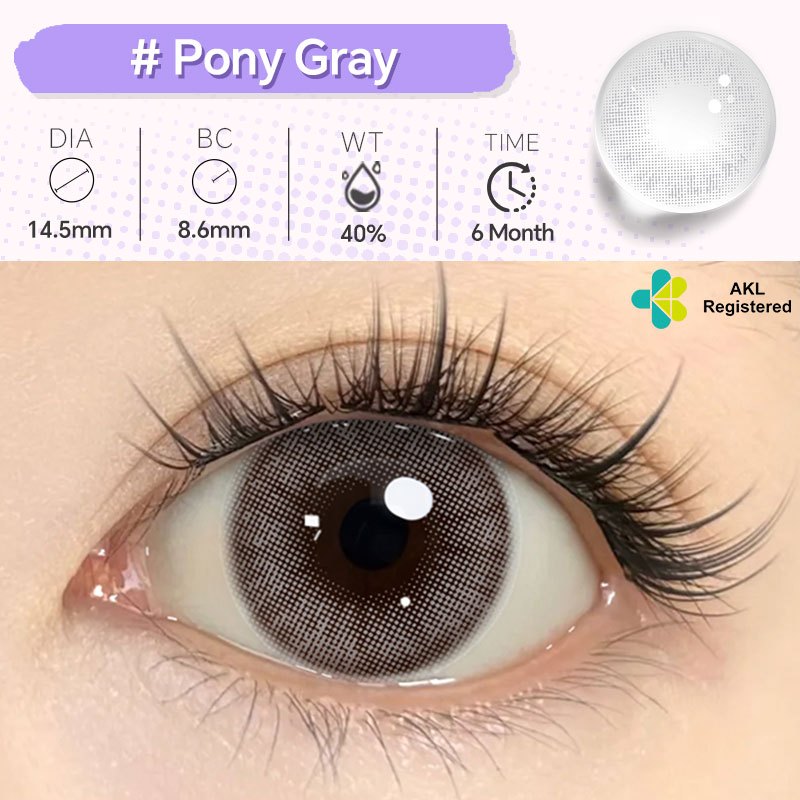 Mysticeyes Polar Lights Series 14.2mm Contact Lenses (1 Pair) - 6 Month Use