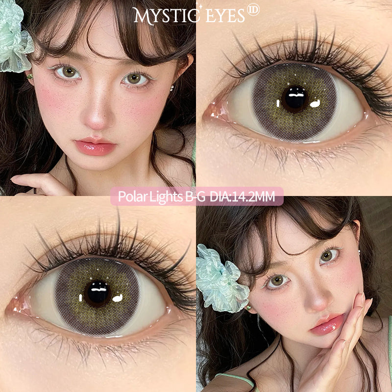 [COD]Mysticeyes Softlens Twilight series Wolf Grey Lensa kontak Normal Diameter14.5MM