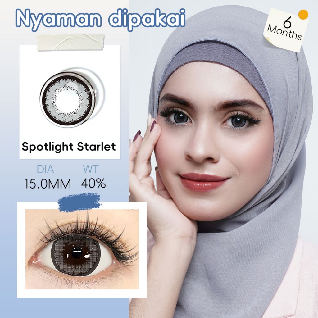 Mysticeyes 14.5mm Brown Contact Lenses (40% Water Content) - 6 Month Use